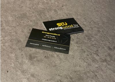 Strongwood - Visitekaartjes
